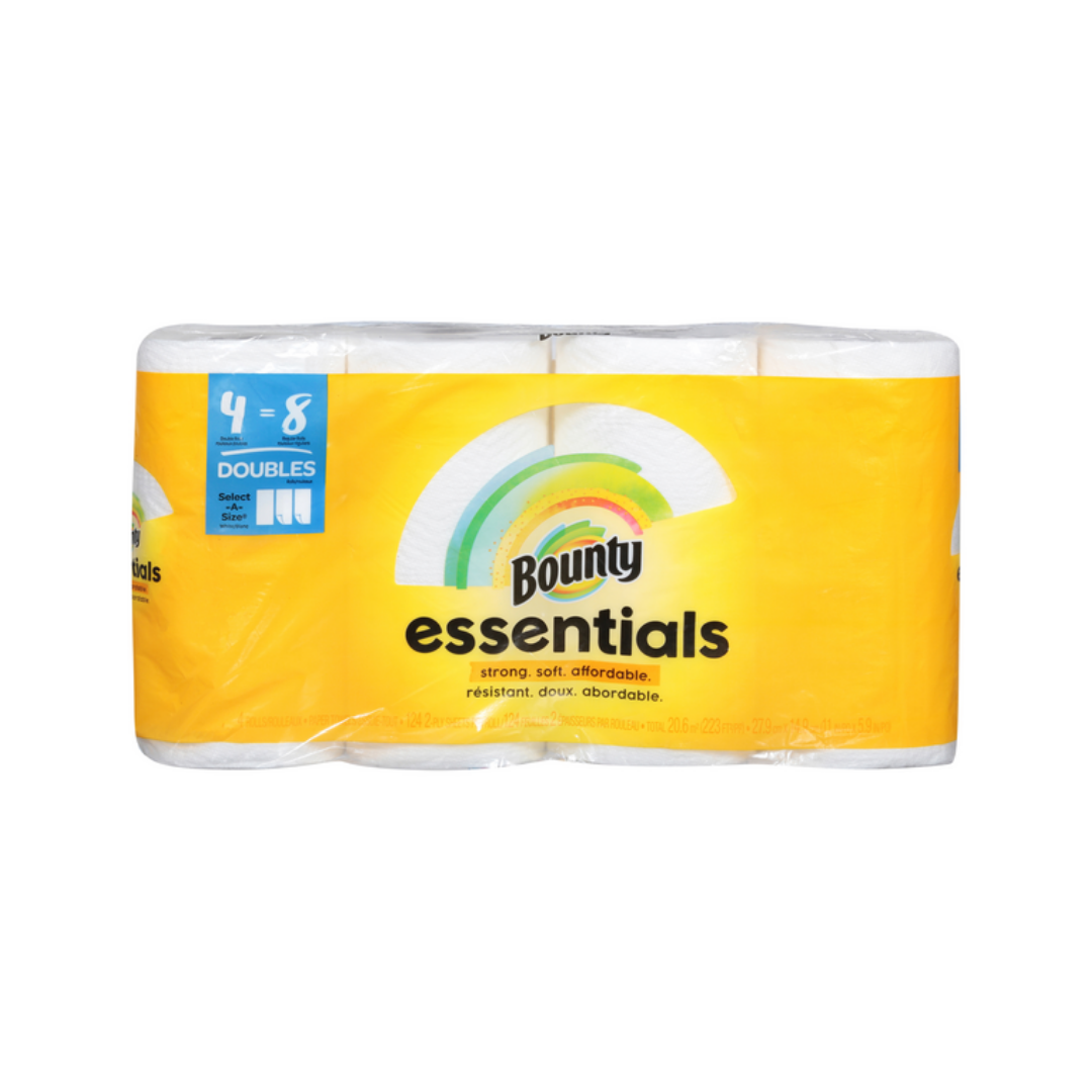 Bounty Essentials Select-A-Size Paper Towels 4ct