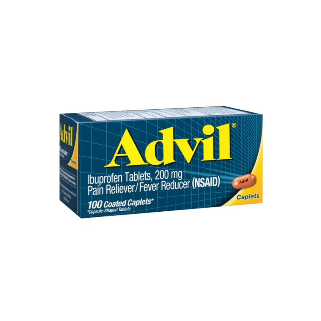 Advil 200mg Ibuprofen Tablets 100ct