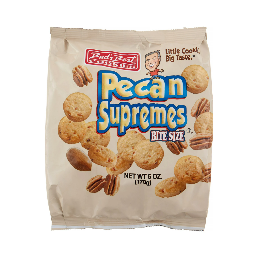 Buds Best Pecan Supremes Cookie 6oz