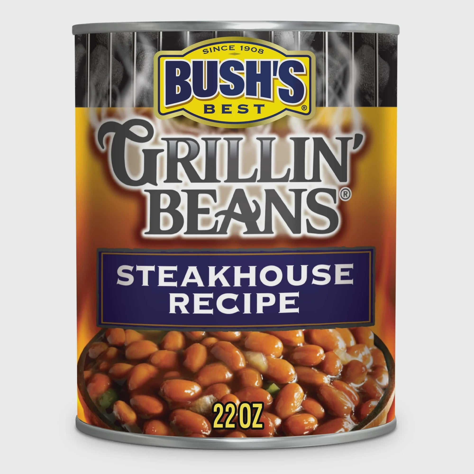 Bush's Steakhouse Recipe Grillin' Beans 22oz