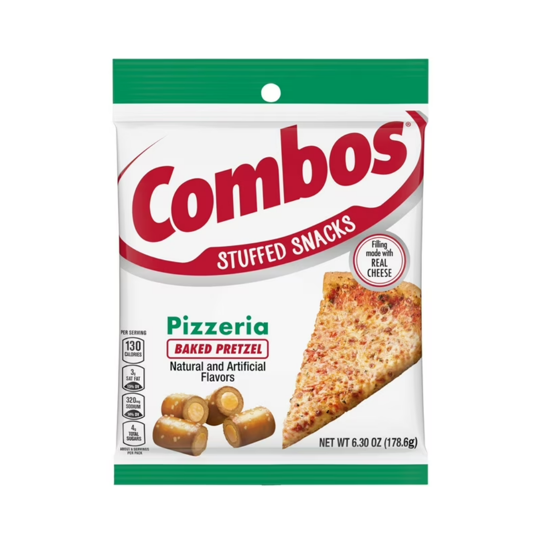 Combos Pizzeria Baked Pretzel Snacks 6.3oz