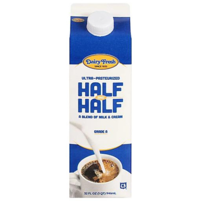 Dairy Fresh Half & Half 32oz