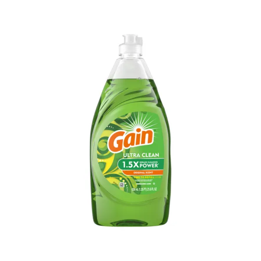 Gain Ultra Clean Dishwashing Liquid 21.6oz