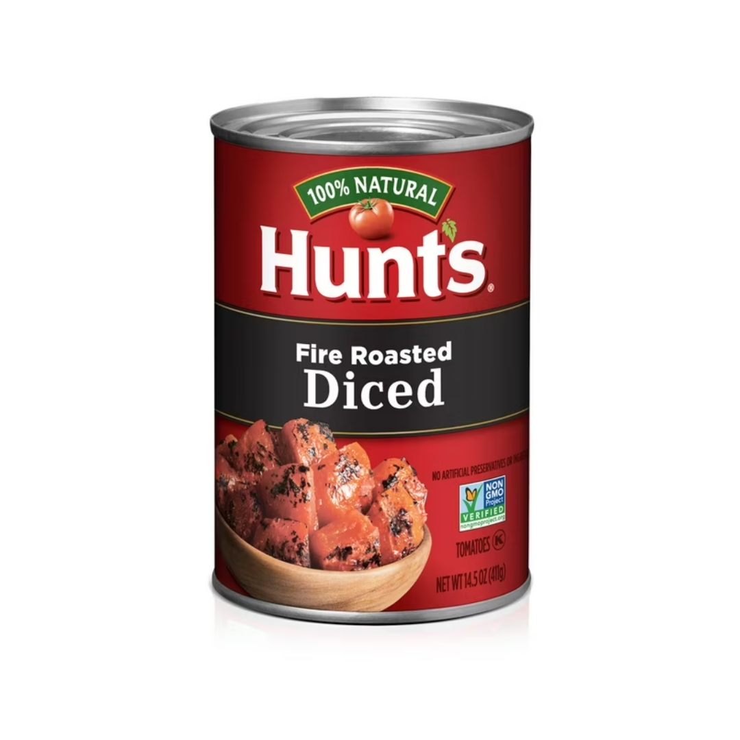 Hunt's Fire Roasted Diced Tomatoes 14.5oz