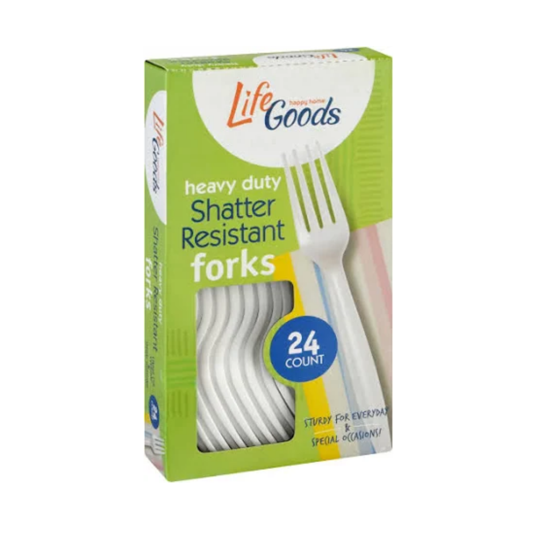 Life Goods Heavy Duty Forks 24ct