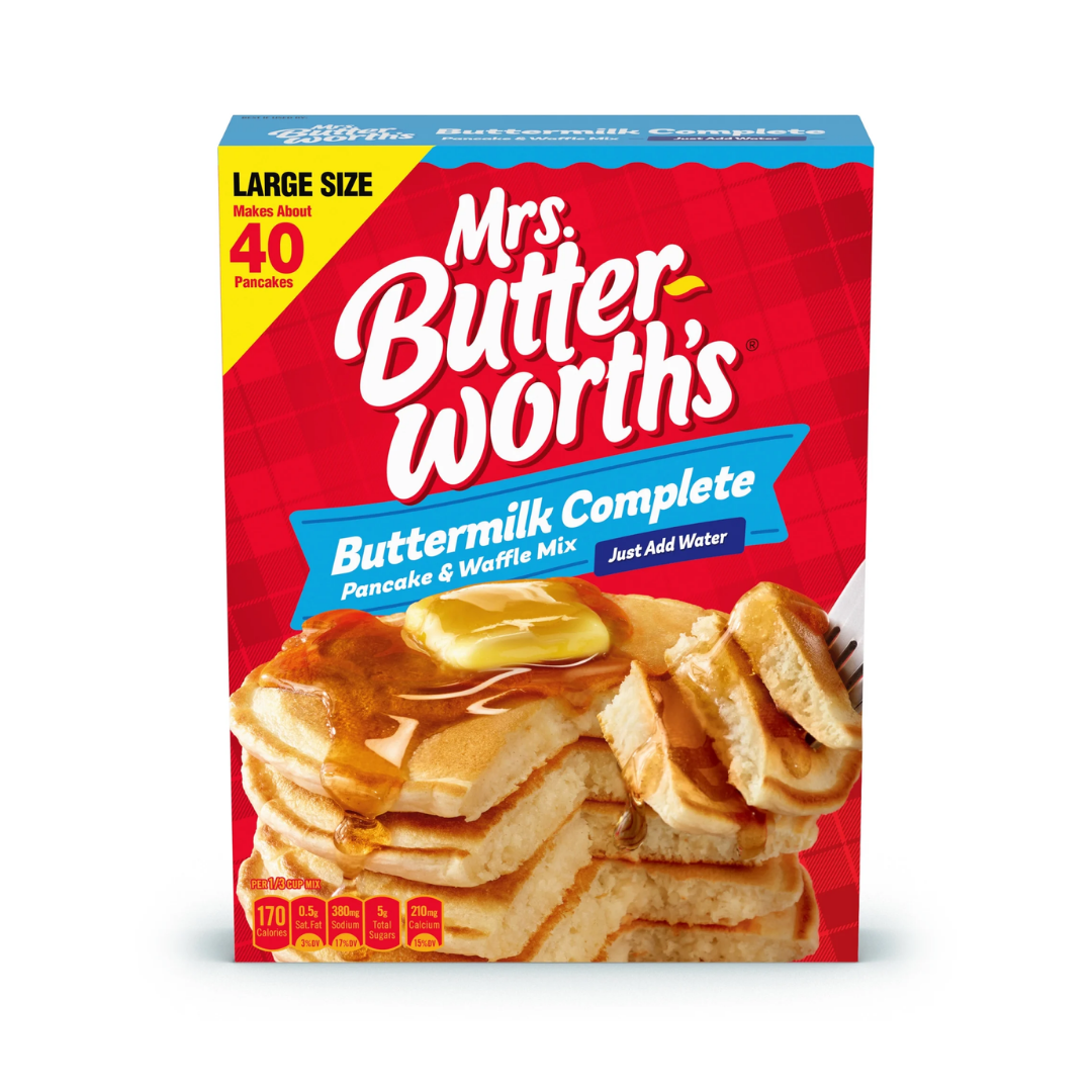 Mrs Butterworth's Buttermilk Complete Pancake & Waffle Mix 32oz