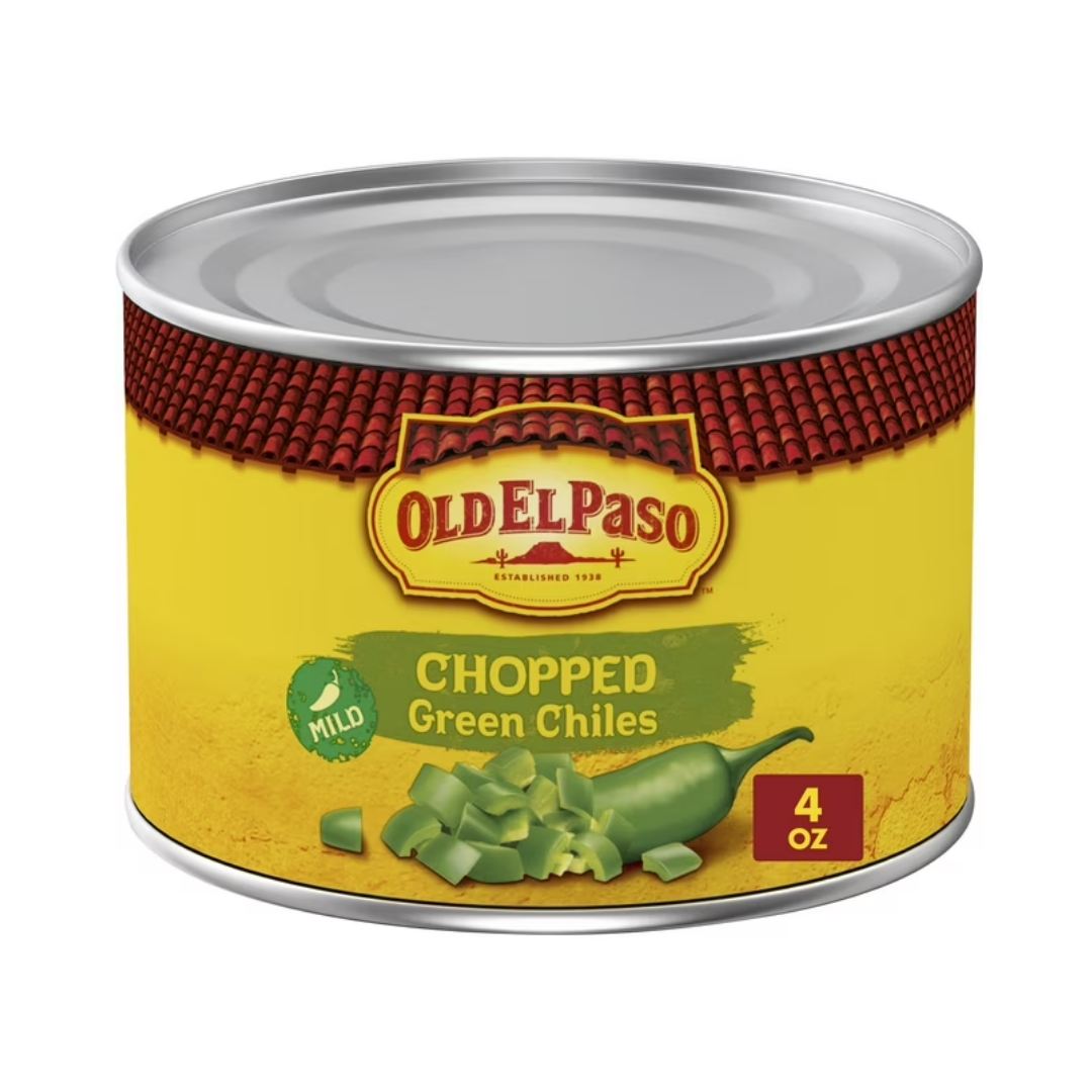 Old El Paso Chopped Green Chilies 4oz