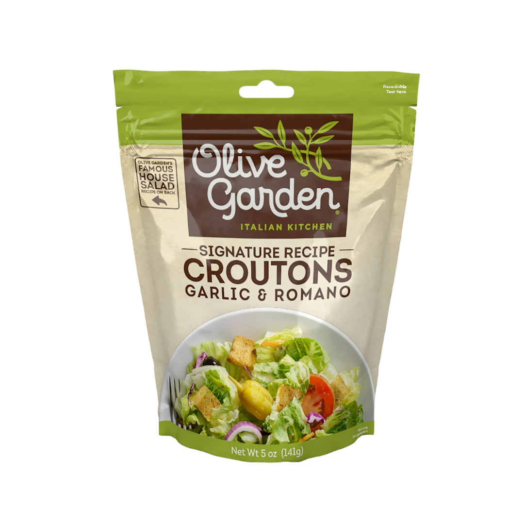 Olive Garden Garlic & Romano Croutons 5oz