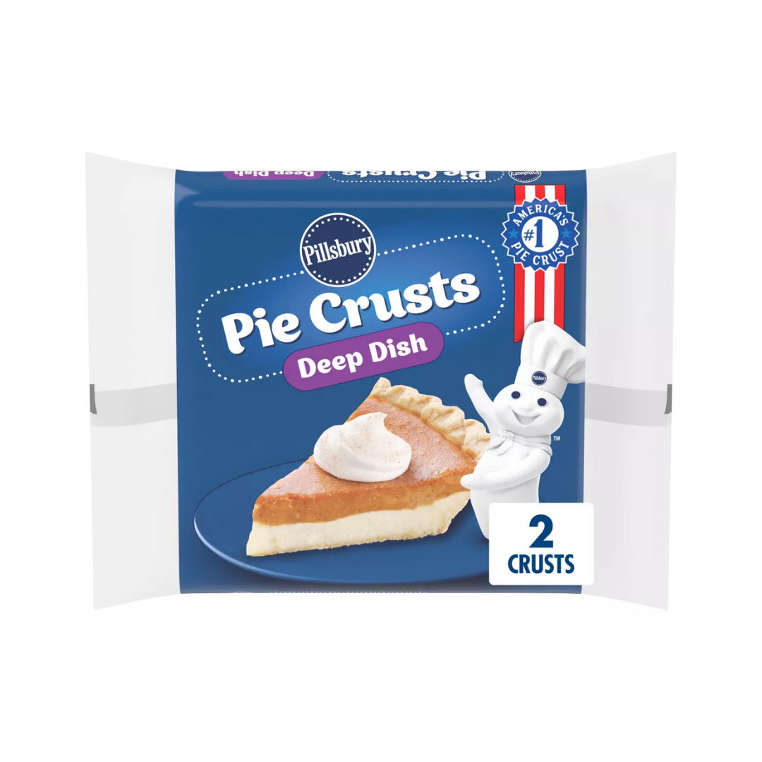 Pillsbury Deep Dish Frozen Pie Crust 2ct