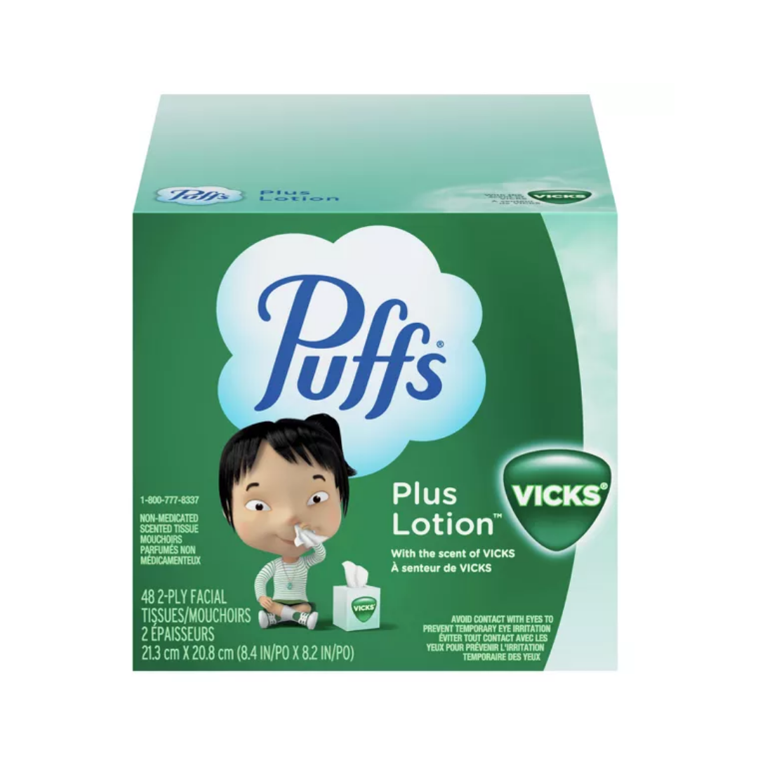 Puffs Vicks with Lotion