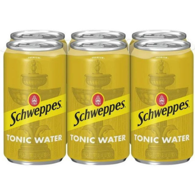 Schweppes Tonic Water 7.5fl oz x 6