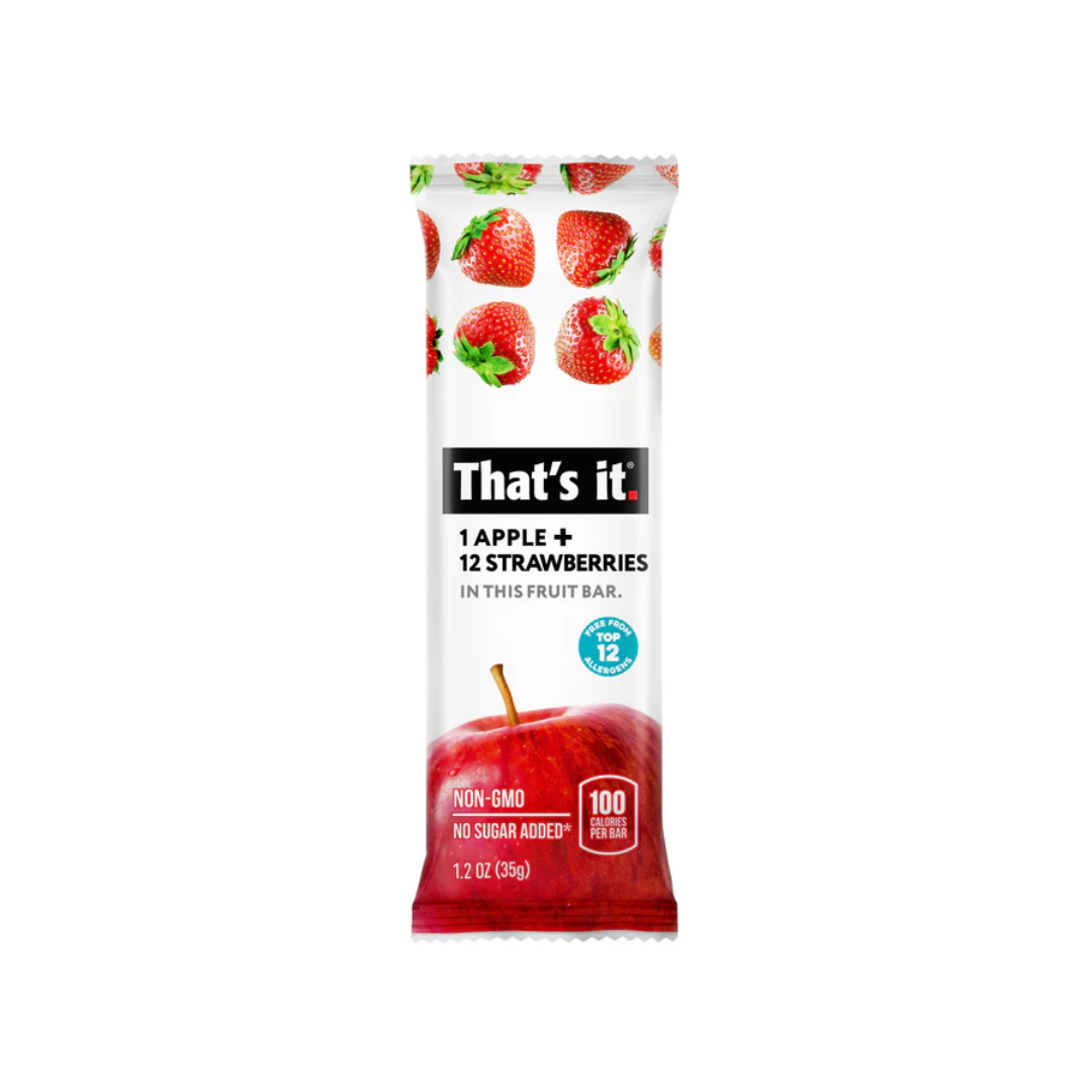 That's It Apple Strawberry Fruit Bar 1.2oz