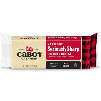 Cabot Vermont Seriously Sharp 8oz