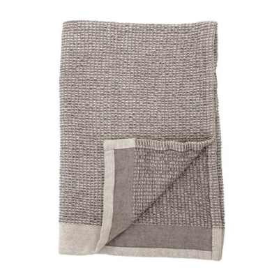 Waffle Weave Kitchen Towels, Set of 2, Grey