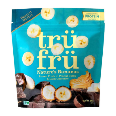 Tru Fru Nature's Bananas in Peanut Butter & Dark Chocolate 8oz