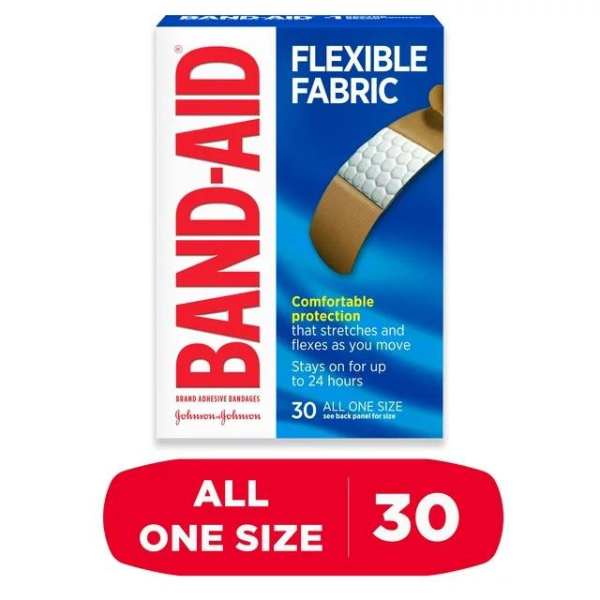 Band-Aid Flex Fabric Adhesive Bandages 30ct