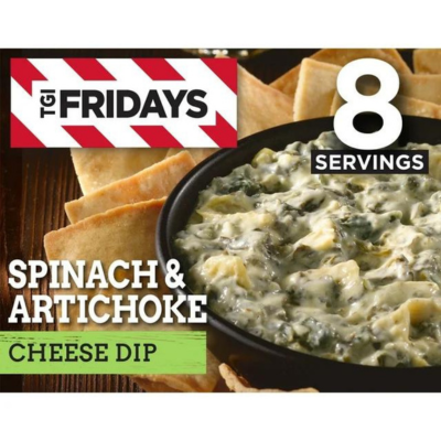 TGIFridays Spinach & Artichoke Cheese Dip 8oz