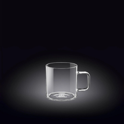 Wilmax 4 oz Thermo Glass Cup