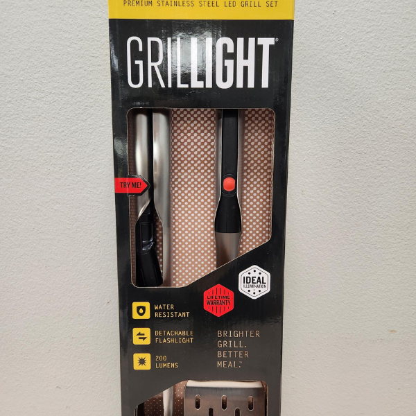 GrilLight Gift Set - Spatula & Tongs