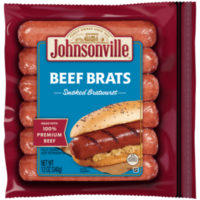 Johnsonville Beef Brats 12oz