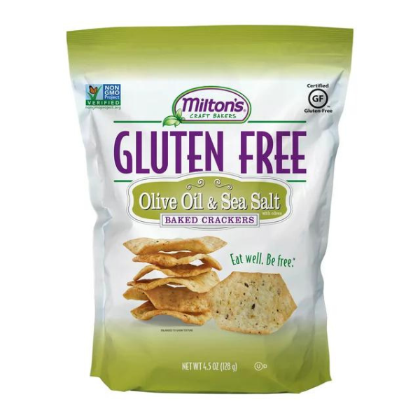 Milton's Gluten Free Olive Oil & Sea Salt Crackers 4.5oz