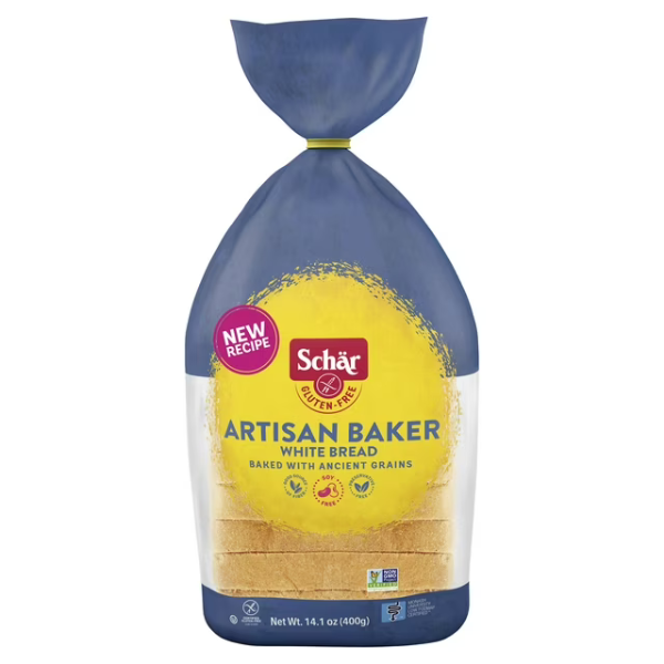 Dr Schar Gluten Free Artisan White Bread 14.1oz