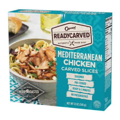 Opaa Ready Carved Mediterranean Chicken Slices 12oz