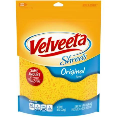 Velveeta Original Flavor Shreds 8oz