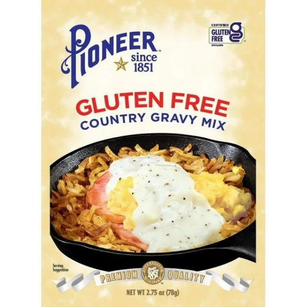 Pioneer Gluten Free Country Gravy Mix 2.75oz