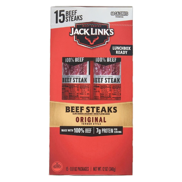 Jack Link's Original Tender Style Beef Steak 15pk