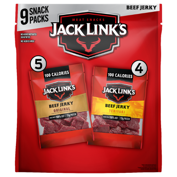 Jack Link's Variety Pack Beef Jerky 1.25oz x 9pk