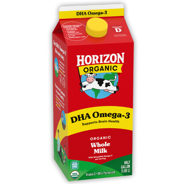 Horizon Organic DHA Omega-3 Whole Milk 64oz