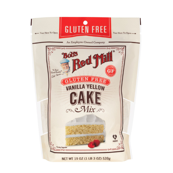 Bob's Red Mill Gluten Free Vanilla Yellow Cake Mix 19oz