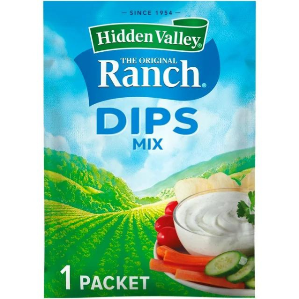 Hidden Valley Ranch Dip Mix 1oz 2ct