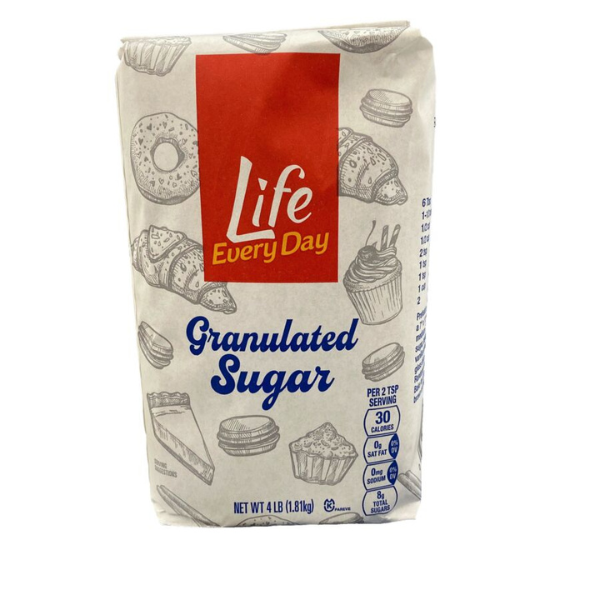 Life Everyday Granulated Sugar 4lbs