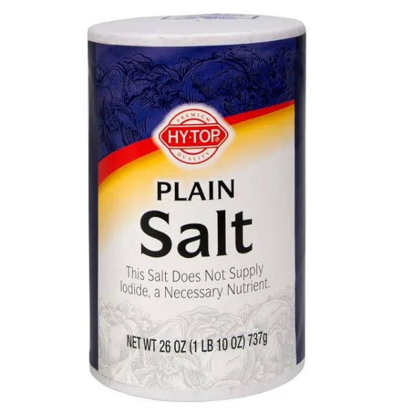 Hy-Top Plain Salt 26oz