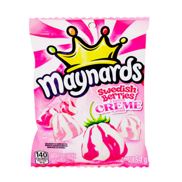 Maynards Swedish Berries & Creme 154g