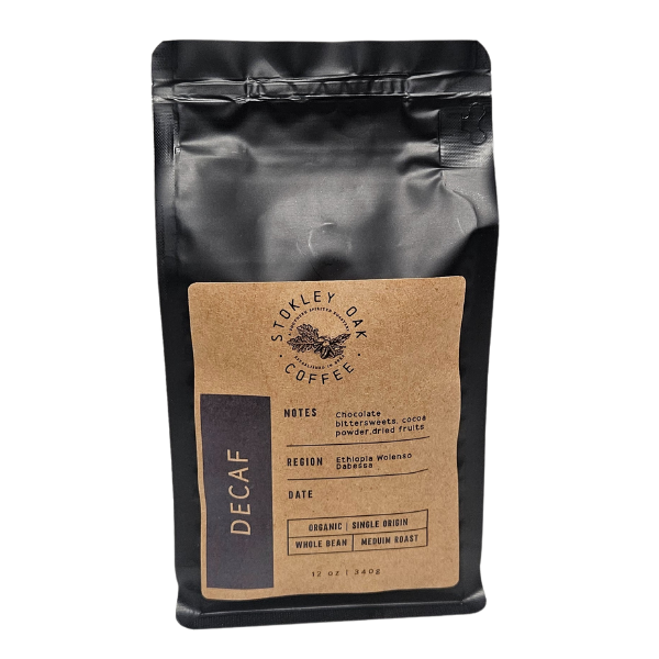 Stokley Oak Coffee Ethiopia Decaf 8oz