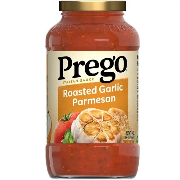 Prego Roasted Garlic Parmesan Pasta Sauce 24oz