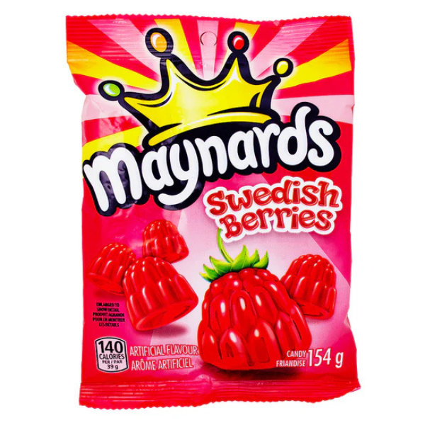 Maynards Swedish Berries 154g