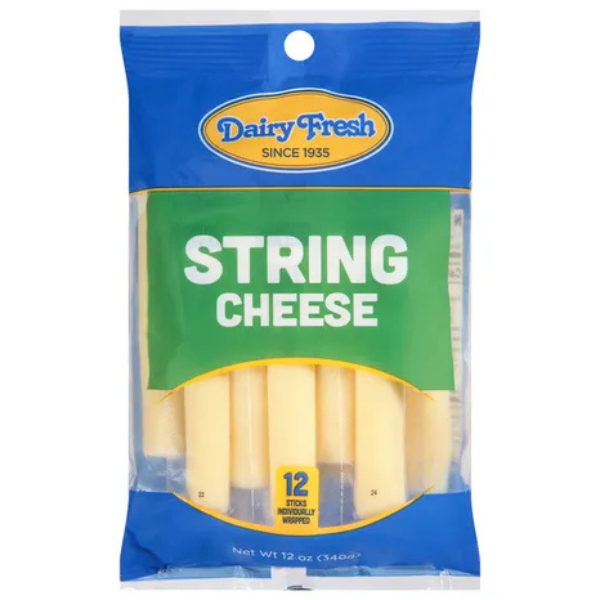 Dairy Fresh String Cheese Sticks 12oz