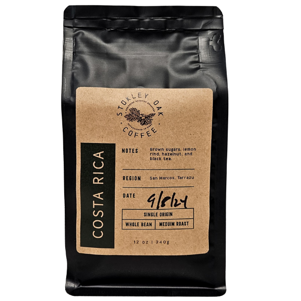 Stokley Oak Coffee Costa Rica 12oz