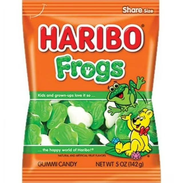 Haribo Gummi Frogs 5oz