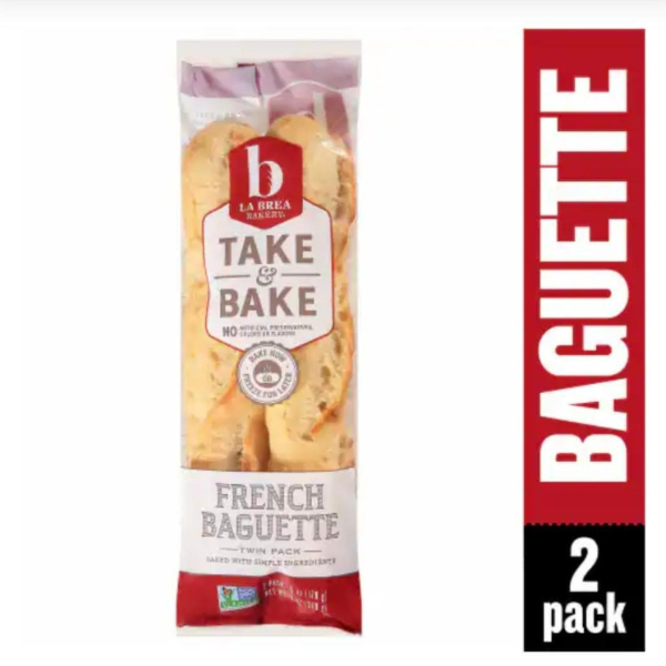 La Brea Take & Bake Baguettes 6oz 2ct