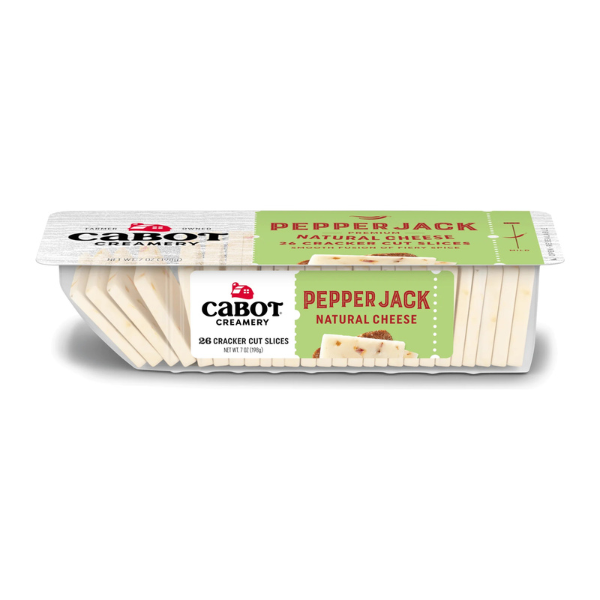 Cabot Pepper Jack Cracker Cut Cheese 7oz
