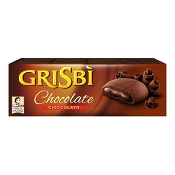 Vicenzi Grisbi Chocolate Cream Shortbread 4.76oz