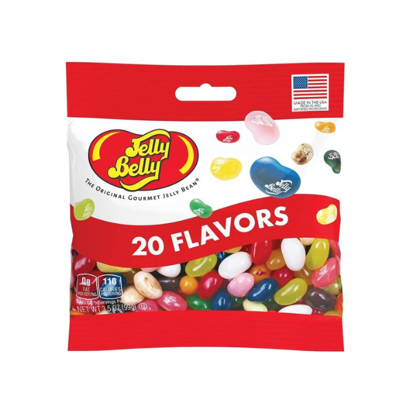 Jelly Belly 20 Flavors 3.5oz