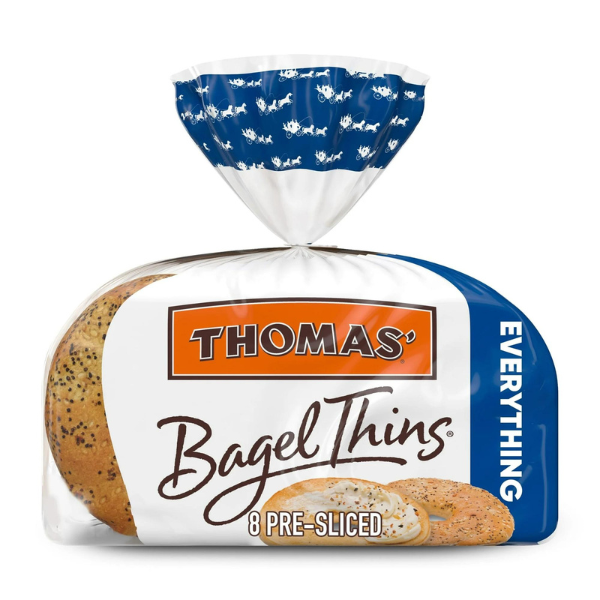 Thomas Everything Bagel Thins, 8ct