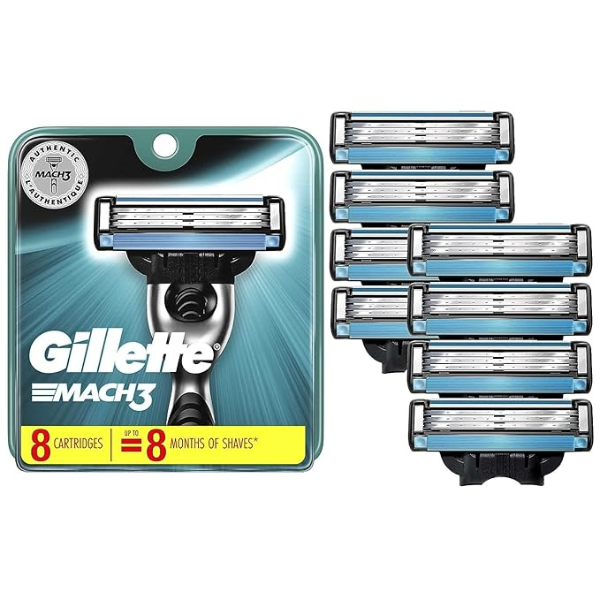 Gillette Mach3 Razor Blade Refill 8ct