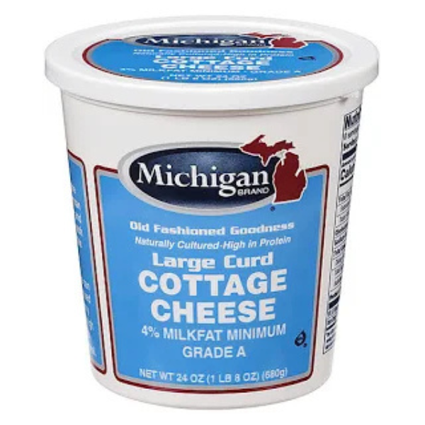 Michigan Large Curd Cottage Cheese 24oz